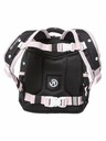 Meatfly Nahrbtnik Meatfly Levi Black Dots 10 L | Črna | Prostornina 10 L