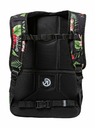 Meatfly Nahrbtnik Meatfly Exile Tropical Black 24 L | Črna | Prostornina 24 L