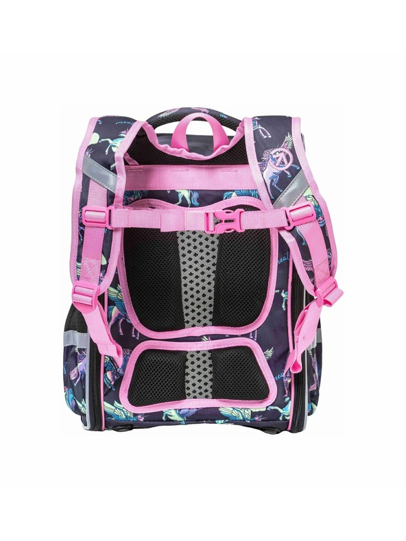 Meatfly Meatfly šolska torba Alex Black Unicorn