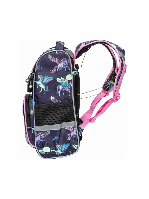 Meatfly Meatfly šolska torba Alex Black Unicorn