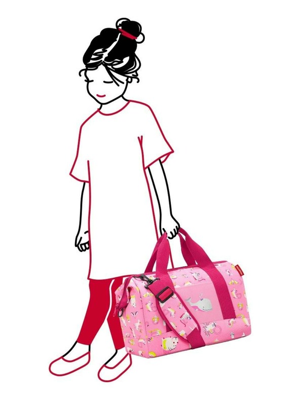 Reisenthel Potovalna torba Reisenthel Allrounder M Kids Abc friends pink