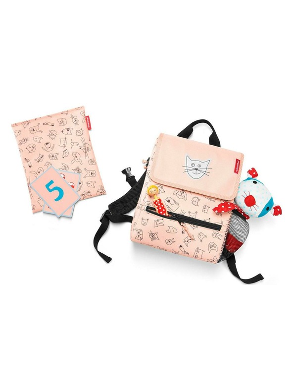 Reisenthel Nahrbtnik Reisenthel Nahrbtnik Kids Mačke in psi rose