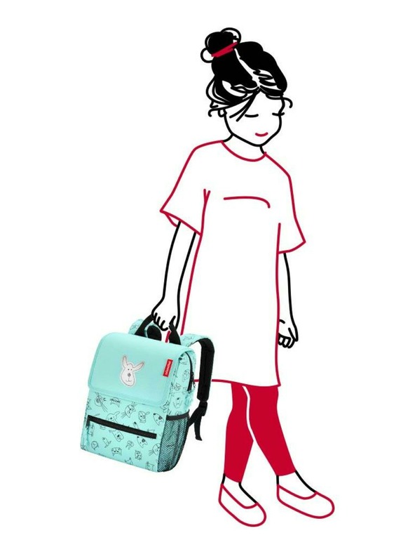 Reisenthel Nahrbtnik Reisenthel Backpack Kids Cats and dogs mint