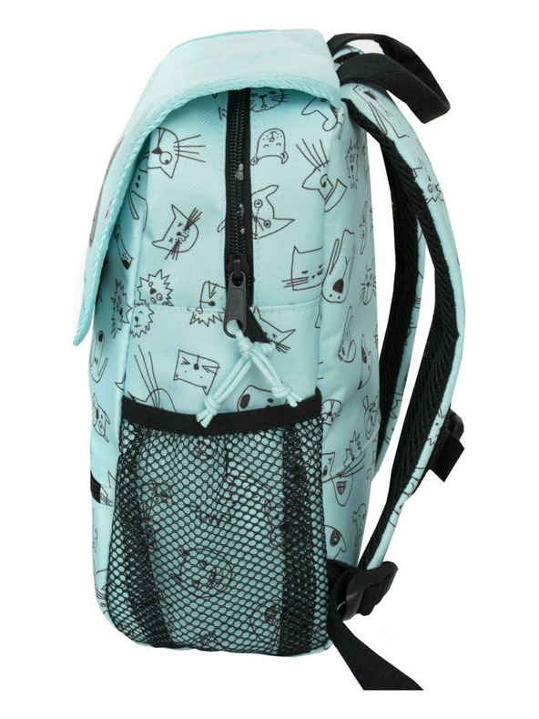 Reisenthel Nahrbtnik Reisenthel Backpack Kids Cats and dogs mint