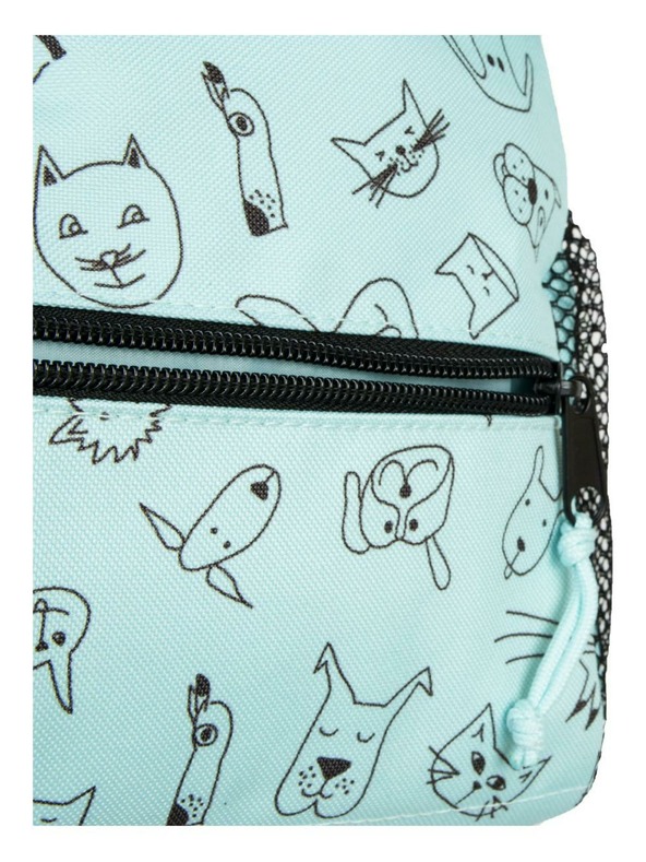 Reisenthel Nahrbtnik Reisenthel Backpack Kids Cats and dogs mint