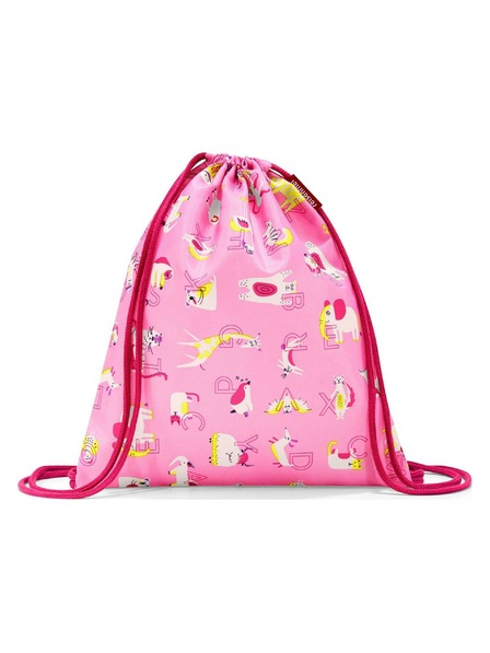 Reisenthel Nahrbtnik Reisenthel Mysac Kids Abc friends pink