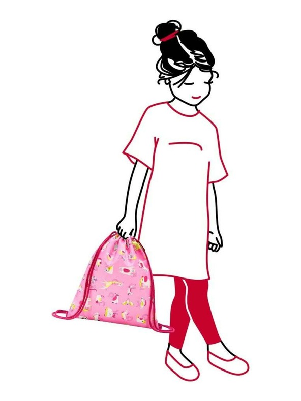 Reisenthel Nahrbtnik Reisenthel Mysac Kids Abc friends pink