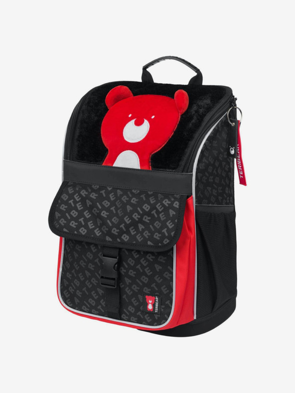 BAAGL  Črna šolska torbica zippy teribear Baagl