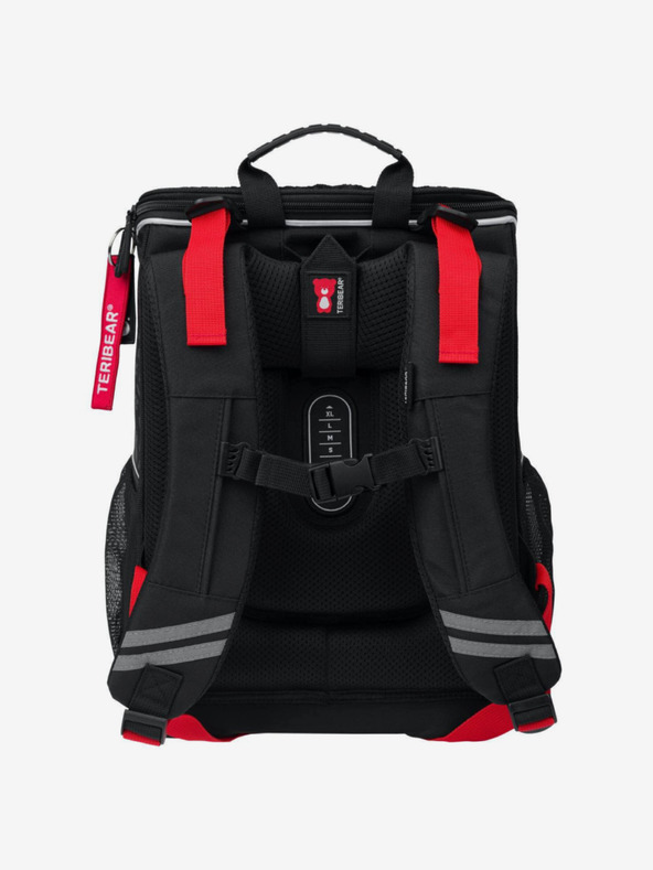 BAAGL  Črna šolska torbica zippy teribear Baagl