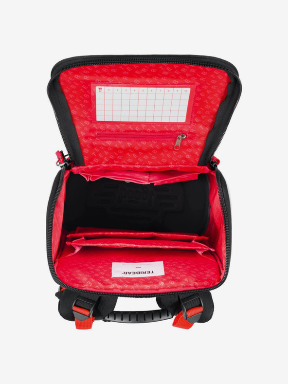 BAAGL  Črna šolska torbica zippy teribear Baagl