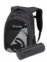 Meatfly Nahrbtnik Meatfly Exile Charcoal Heather / Grey Heather 24 L