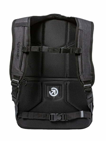 Meatfly Nahrbtnik Meatfly Exile Charcoal Heather / Grey Heather 24 L