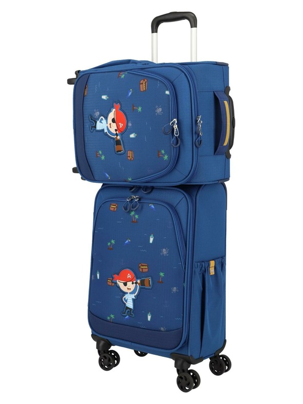 Travelite Otroški potovalni kovček Travelite Mini Mover 2w S Pirate