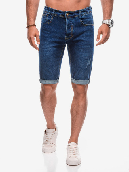 Edoti Moške jeans kratke hlače W - modre EDOTI