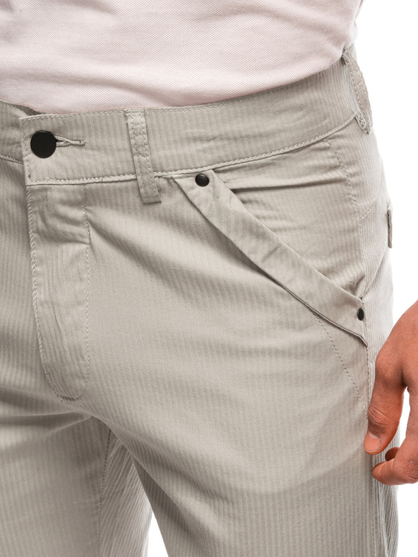 Edoti EDOTI Moške kratke hlače chino, bež