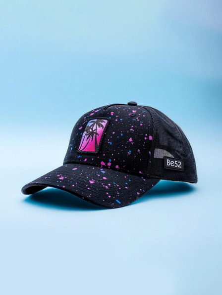 Be52 Be52 Palms splash kapa premium modra/roza