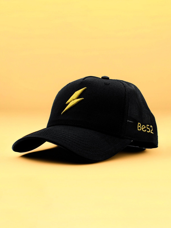 Be52 Be52 Bolt kapa premium črna/zlata