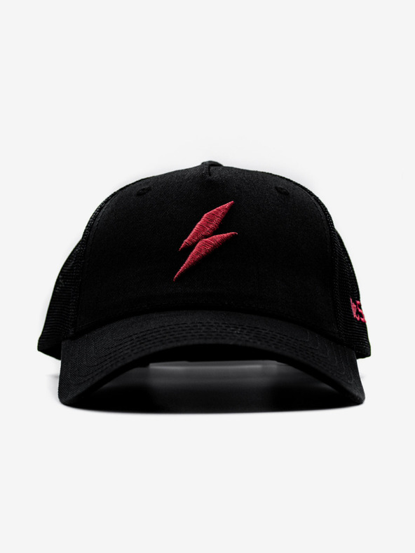 Be52 Be52 Bolt kapa premium črna/rdeča