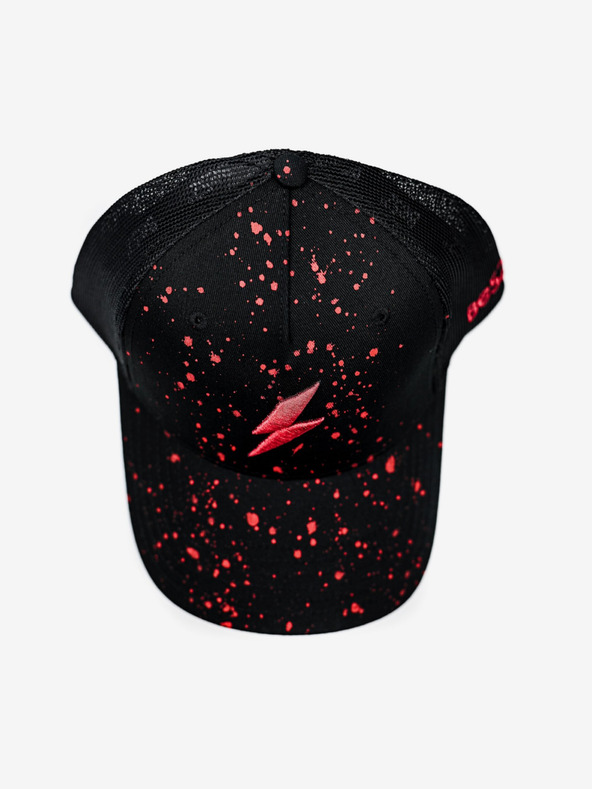 Be52 Be52 Bolt splash kapa premium črna/rdeča