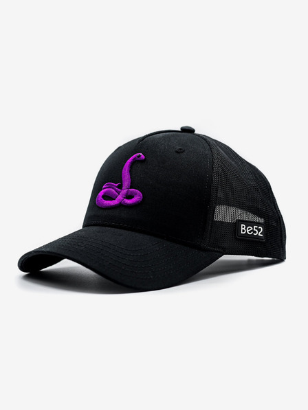 Be52 Be52 Snake kapa premium črna/vijolična