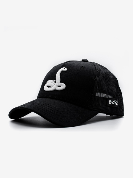 Be52 Be52 Snake kapa premium črna/bela