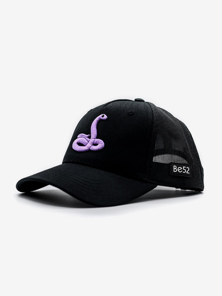 Be52 Be52 Snake kapa premium črna/svetlo vijolična