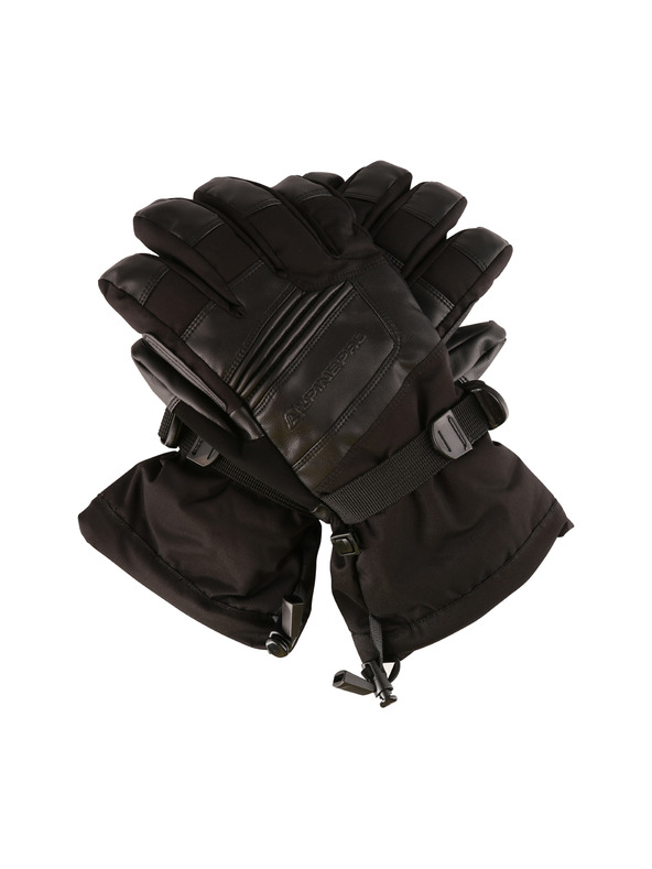 ALPINE PRO Moške rokavice z membrano ptx ALPINE PRO LEDET črna