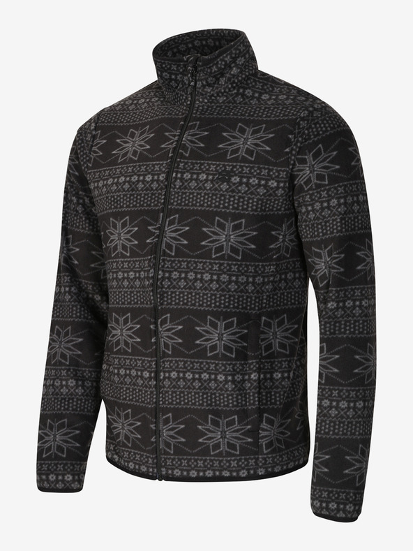 ALPINE PRO Moška jopa iz flisa ALPINE PRO SIUS črna