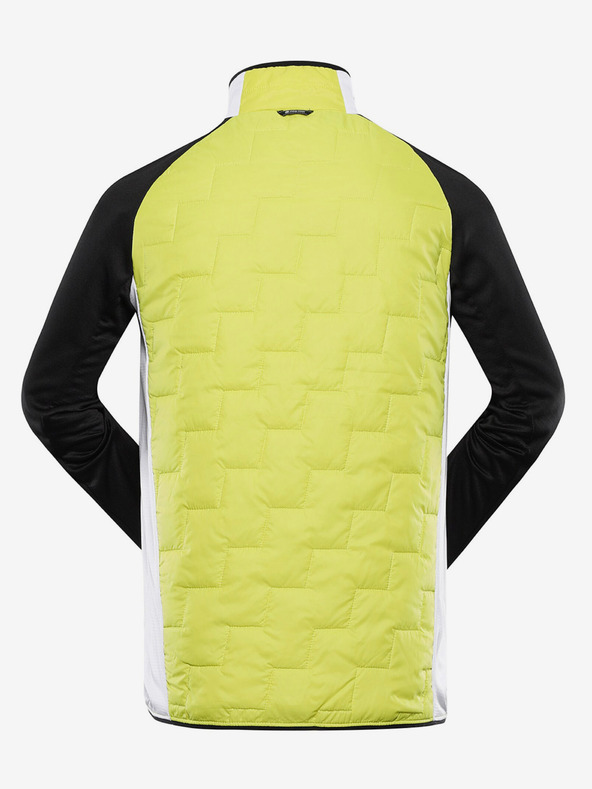 ALPINE PRO Moška majica iz merina ALPINE PRO JORW zelena