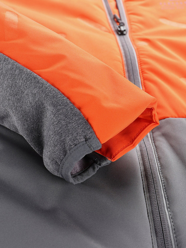 ALPINE PRO Oranžna moška hitro sušeča se majica Alpine Pro GOMAR