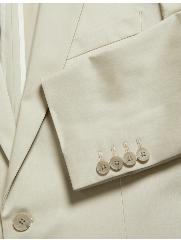 Marks & Spencer Marks & Spencer bež suknjič z visoko vsebnostjo bombaža, rahlo prilegajoč se