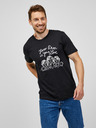 ZOOT.Original Črna moška majica Zoot Original Depp love