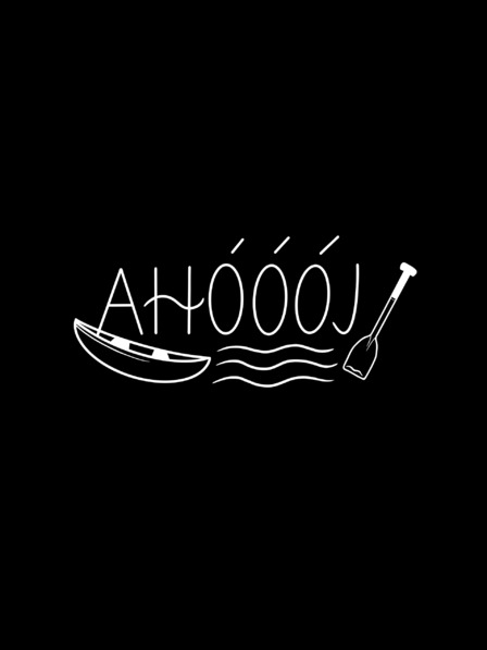 ZOOT.Original Črna moška majica ZOOT.Original Ahóóój