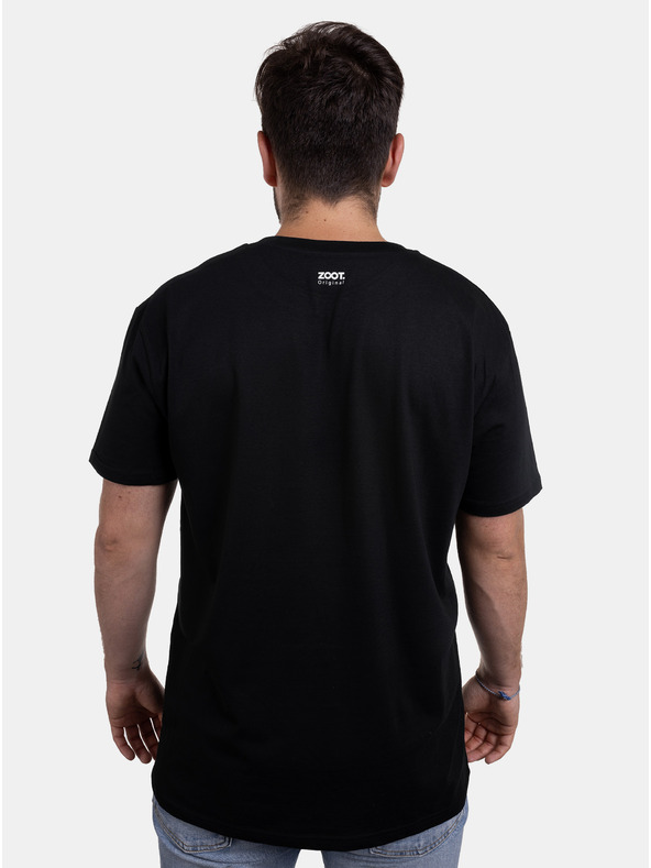 ZOOT.Original Črna moška majica ZOOT Original Are we writing today?