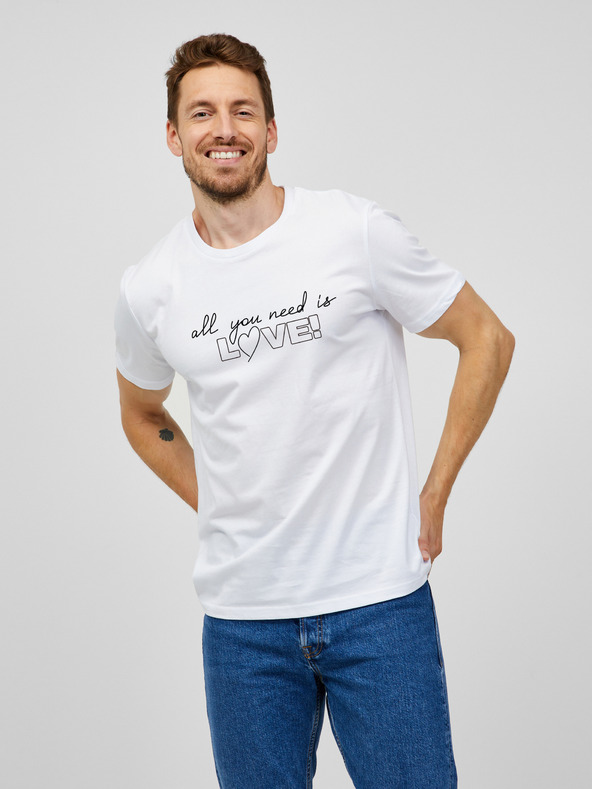 ZOOT.Original Bela moška Zoot Original Vse, kar potrebuješ, je ljubezen