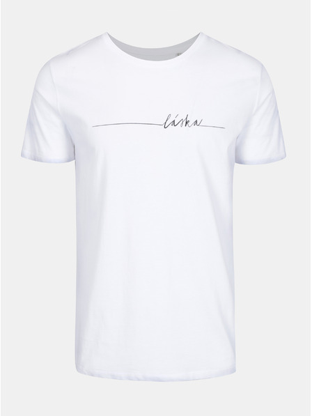 ZOOT.Original Bela moška majica ZOOT Original Love s potiskom