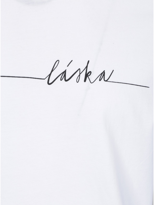 ZOOT.Original Bela moška majica ZOOT Original Love s potiskom