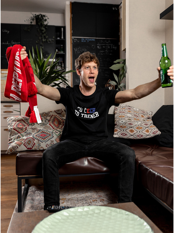 ZOOT.Original Črna moška majica ZOOT Original What's Czech is Coach