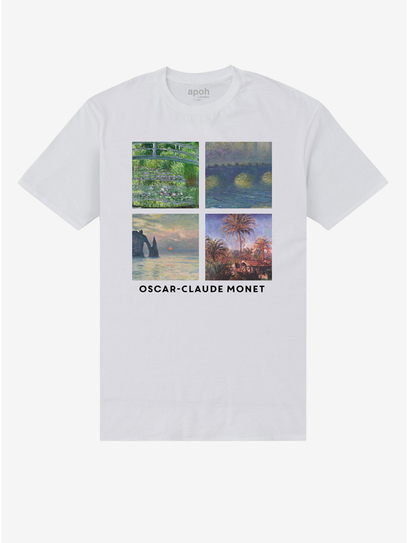ZOOT.Fan Bela majica apoh London APOH Oscar-Claude Monet