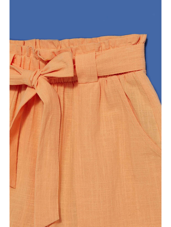 Moodo Oranžne ženske hlače Moodo