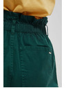 Moodo Temno zelene ženske kratke hlače Moodo