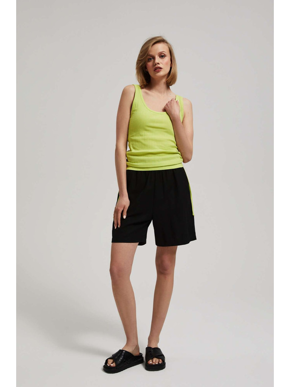 Moodo Črne ženske kratke hlače Moodo