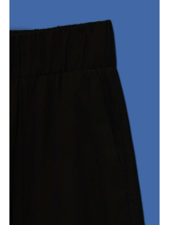 Moodo Črne ženske kratke hlače Moodo