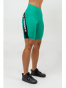 Nebbia Kolesarske hlače z visokim pasom ICONIC 238 XS,zelena