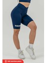 Nebbia Legínové šortky s vysokým pásom 9" SNATCHED 614 XS, tmavo modrá