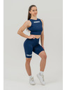 Nebbia Legínové šortky s vysokým pásom 9" SNATCHED 614 XS, tmavo modrá