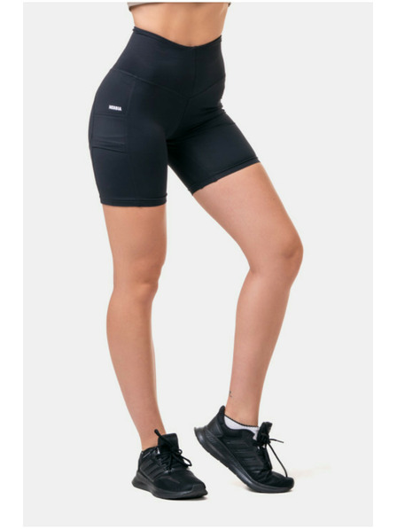 Nebbia Fit & Smart Ženske kolesarske kratke hlače 575 Black XS,črna