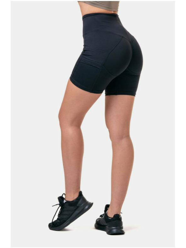 Nebbia Fit & Smart Ženske kolesarske kratke hlače 575 Black XS,črna