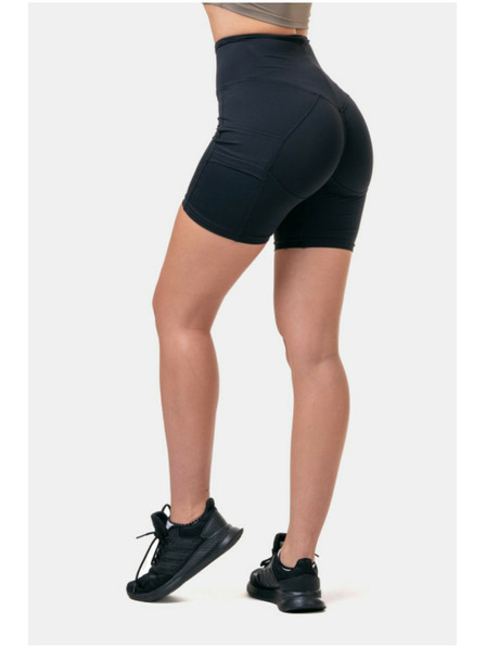 Nebbia Fit & Smart Ženske kolesarske kratke hlače 575 Black XS,črna