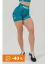 Nebbia Legínové šortky s vysokým pásom 5" HAMMIES 615 XS, zelená